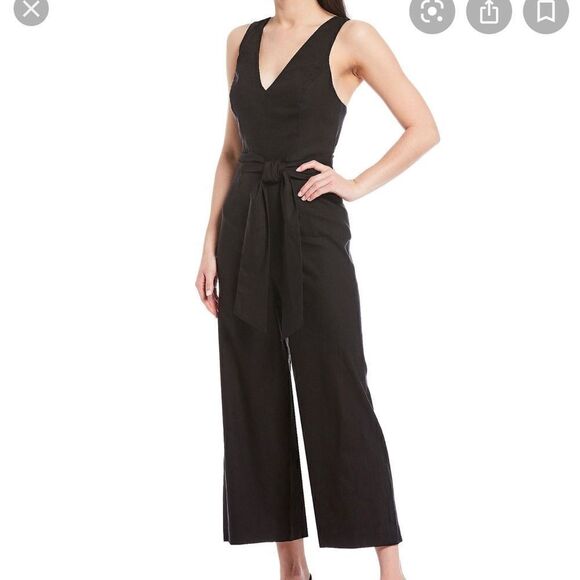 NWT Antonio Melani ivory jumpsuit romper, size 6 - Picture 3 of 10